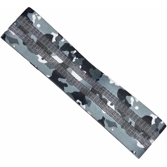 black and white camo print non slip booty band/resistence band - Picture 2 of 2